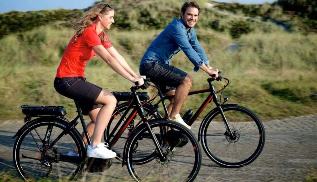 Elektrische Fietsen Jurgen testritje maken